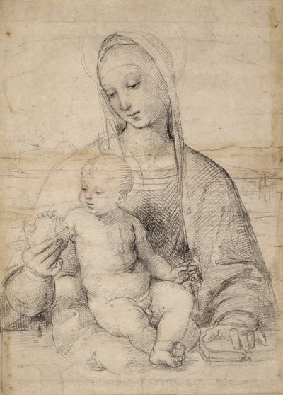 Madonna of the Pomegranate by Raphael
