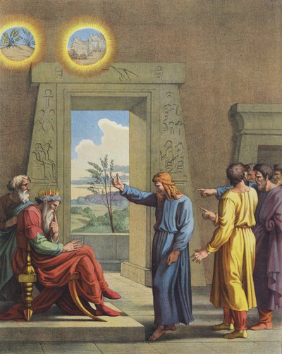 Joseph Interpreting the Dreams of Pharaoh by after Raphael