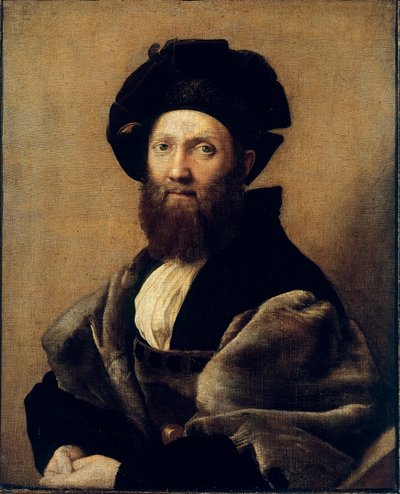 Portrait of Baldassare Castiglione by Raphael