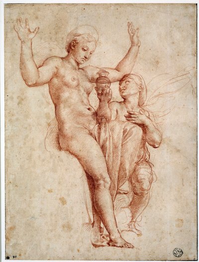 Psyche Presenting to Venus the Water of the Styx by Raphael