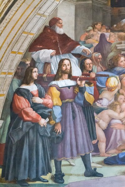 The Expulsion of Heliodorus from the Temple (detail) by Raphael (1483 1520)