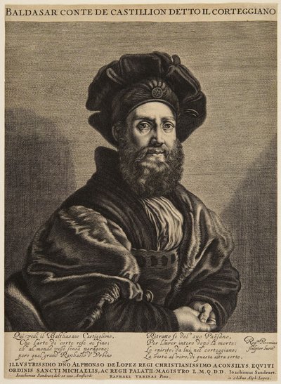 Balthasar, Count Castiglioni (Le Blanc III, no. 17; Andresen II, no. 3) by Raphael