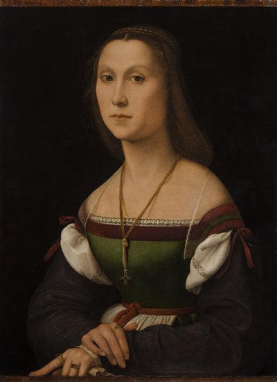 Portrait of a Young Woman (La Muta), ca. 1507 by Raphael