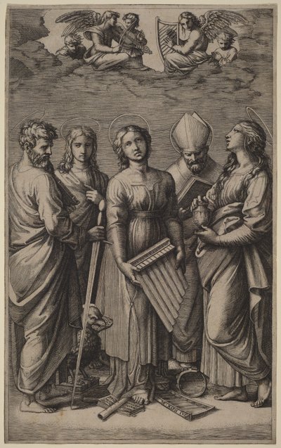 Saint Cecilia by Raphael