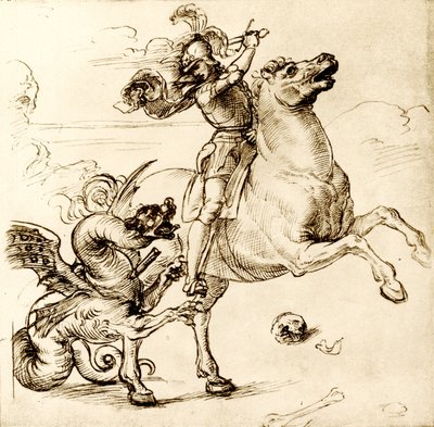St. George with the Sword by Raffaello Sanzio Raphael