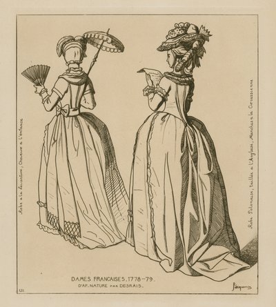 French women, 1778-79 by Raphael Jacquemin