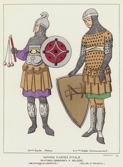 Italian Men-at-Arms by Raphael Jacquemin