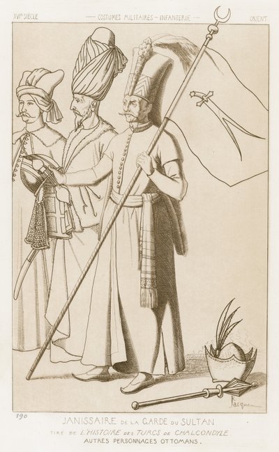 Janissary Guard of the Sultan by Raphael Jacquemin