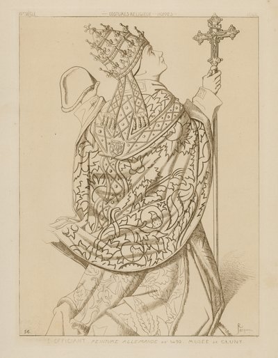 Pope officiating by Raphael Jacquemin