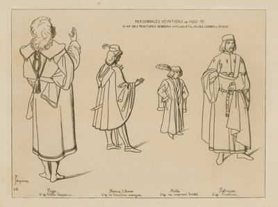 Venetian Characters from 1480-95 by Raphael Jacquemin