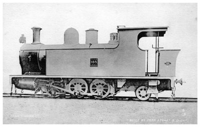 Tank Engine, Steam Locomotive Built by Kerr, Stuart and Co, Early 20th Century by Raphael Tuck