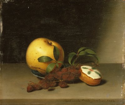 Still Life with Cake, 1822 by Raphaelle Peale