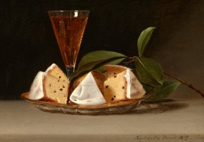 Still Life with Raisin Cake by Raphaelle Peale