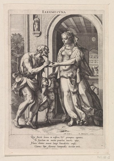 Charity by Raphaël Sadeler (I)