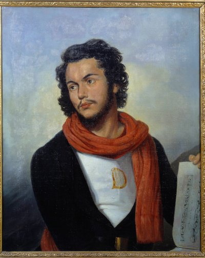 Portrait of Musician Felicien David (1810-1876) by Raymond Bonheur