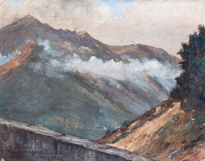 Pyrenean Landscape at Cauterets by Raymond Bonnefon