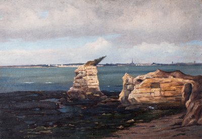 Seaside with Rocks by Raymond Bonnefon