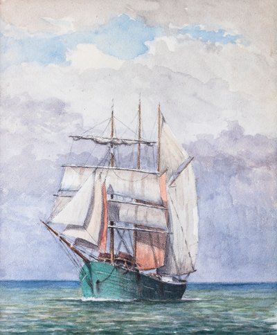 Three Masts by Raymond Bonnefon