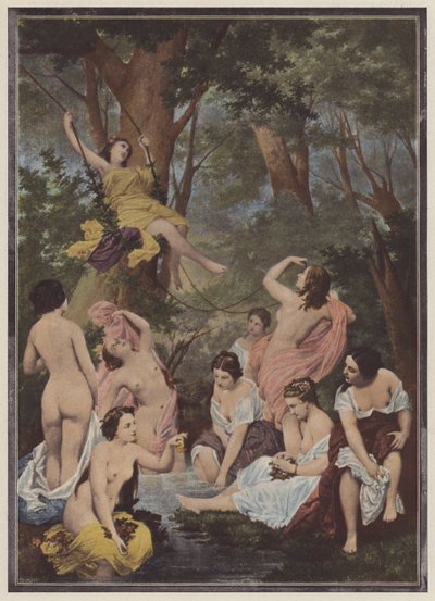 The bathers by Raymond Quinsac (after) Monvoisin