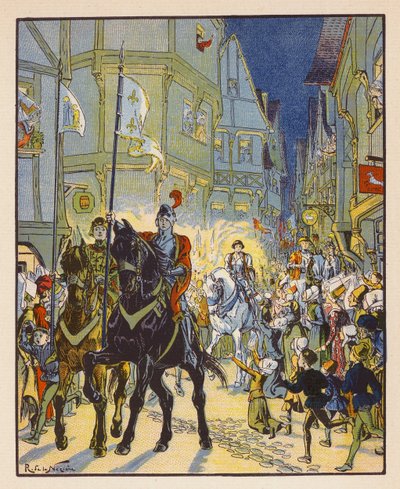 Entry of Joan of Arc by Raymond de la Neziere