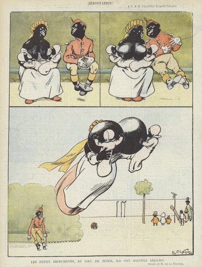 Illustration for Le Rire by Raymond de la Neziere