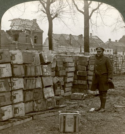 Abandoned German Ammunitions near Cambrai, World War I by Realistic Travels Publishers