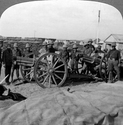 Guns and Stores Captured from the Turks, Palestine, World War I by Realistic Travels Publishers