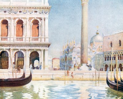 The Library, Piazzetta by Reginald Barratt