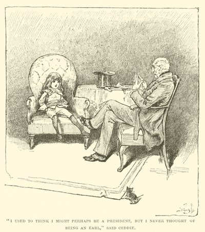 Illustration for Little Lord Fauntleroy by Reginald Bathurst Birch