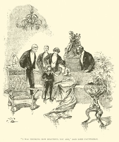 Illustration for Little Lord Fauntleroy by Reginald Bathurst Birch