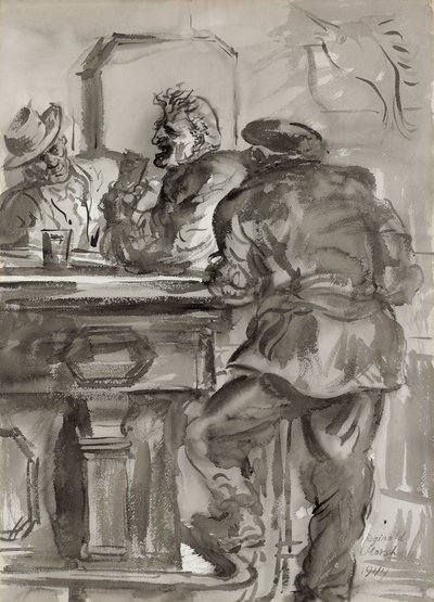 Bar Philosopher by Reginald Marsh