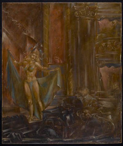 Burlesque by Reginald Marsh