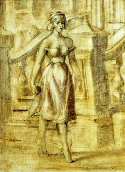 Lady Strolling by Reginald Marsh