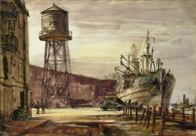 Port by Reginald Marsh