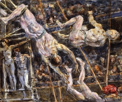 The Flying Concellos by Reginald Marsh