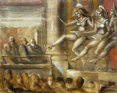 Three Chorus Girls by Reginald Marsh