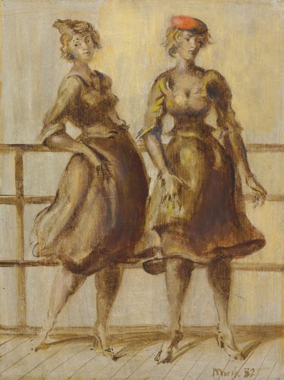 Two Women by Reginald Marsh