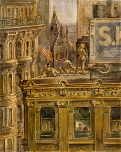 View from my Window by Reginald Marsh