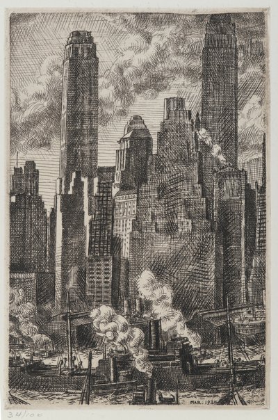 Wall Street by Reginald Marsh