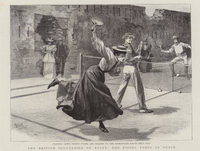 The British Occupation of Egypt, the piping times of peace by Reginald Thomas Cleaver