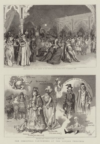 The Christmas Pantomimes at the London Theatres by Reginald Thomas Cleaver
