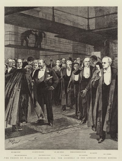 The Prince of Wales at Lincoln