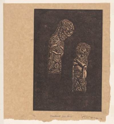 Two Kris Handles by Reijer Stolk