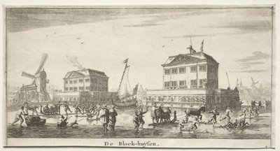 De Block-huysen by Reinier Nooms