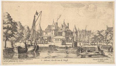 S. Anthonis Market with the Weigh House by Reinier Zeeman