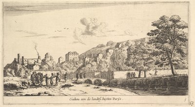 View of Chaillot in Paris by Reinier Zeeman