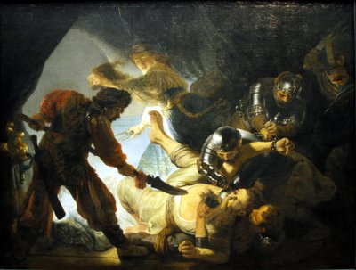 The Blinding of Samson by Rembrandt