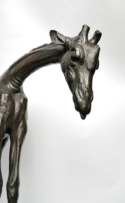Large Giraffe with Lowered Head by Rembrandt Bugatti