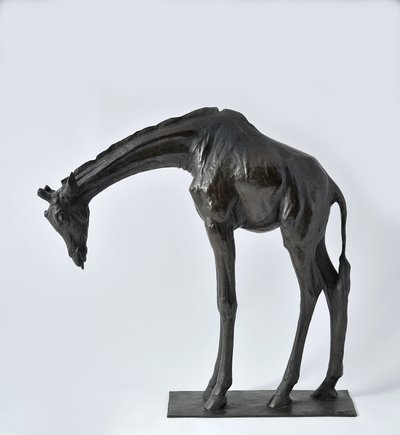 Large Giraffe with Lowered Head by Rembrandt Bugatti