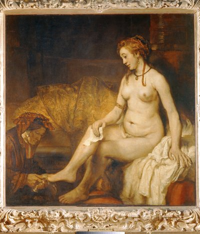Bathsheba in the Bath by Rembrandt Harmensz. van Rijn
